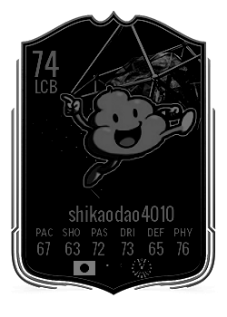 shikaodao4010の選手カード