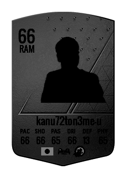 kanu72ton3me-uの選手カード