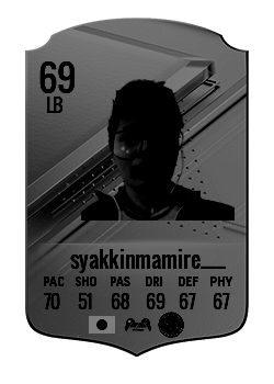 syakkinmamire___の選手カード