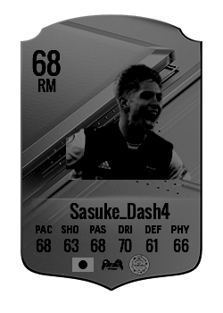 Sasuke_Dash4の選手カード