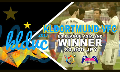 eS-League ASIA 2nd Winner is KLDORTMUND VFC!