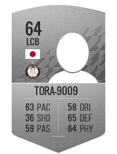 TORA-9009の選手カード