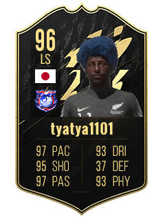 tyatya1101の選手カード