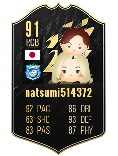 natsumi514372の選手カード