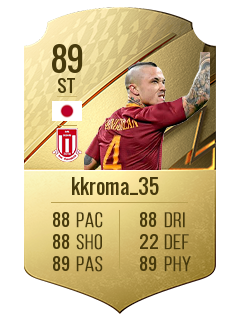kkroma35の選手カード