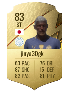 jinya30gkの選手カード