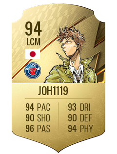 JOH1119の選手カード