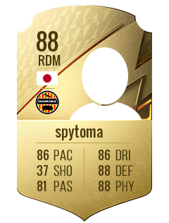 spytomaの選手カード