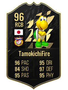 TamokichiFireの選手カード