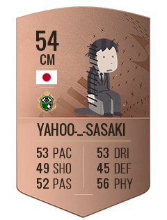 YAHOO-_-SASAKIの選手カード