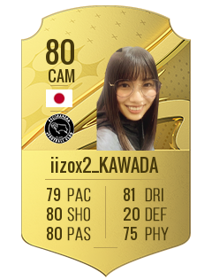 Player of iizox2_KAWADA
