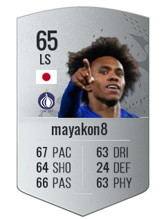 mayakon8の選手カード