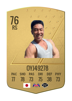 OYJ49278の選手カード