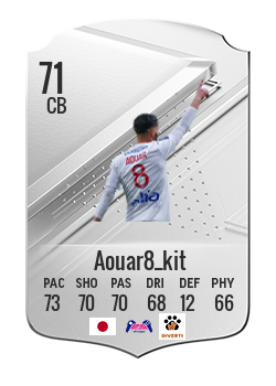 Player of Aouar8_kit