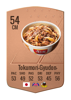 Tokumori-Gyudon-の選手カード