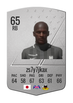zs7y7jkaxの選手カード