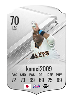kamei2009の選手カード