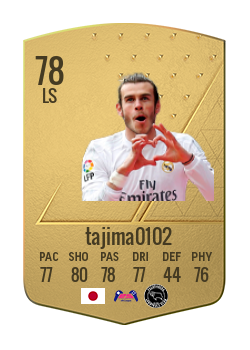 tajima1020の選手カード
