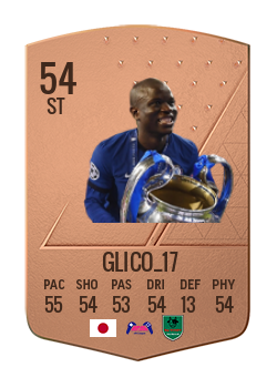 GLICO_17の選手カード