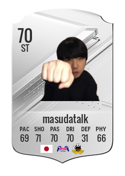 mamamasusususuの選手カード