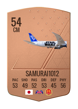 SAMURAI1012の選手カード