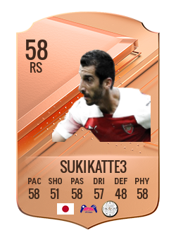 SUKIKATTE3の選手カード