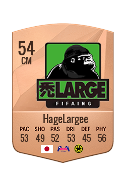 Player of HageLargee