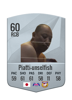 Player of Piatti-unselfish