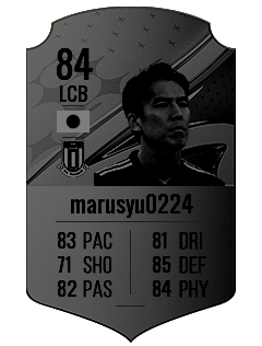 marusyu0224の選手カード