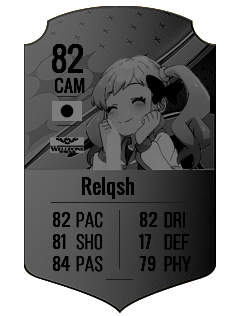 Relqshの選手カード