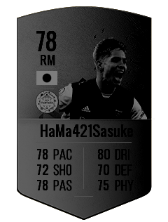 HaMa421Sasukeの選手カード