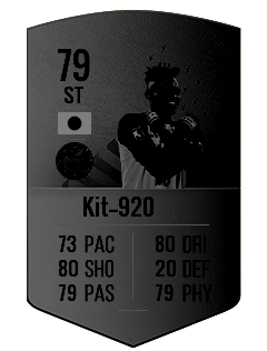 Kit--920の選手カード