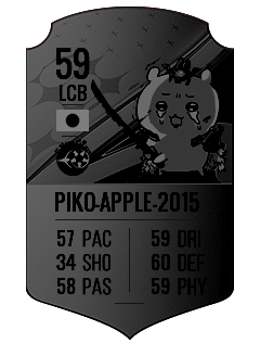 PIKO-APPLE-2015の選手カード