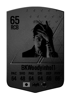 BKWoodyinho11の選手カード