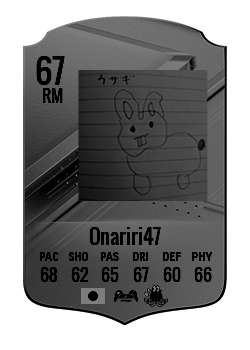 Onariri47の選手カード