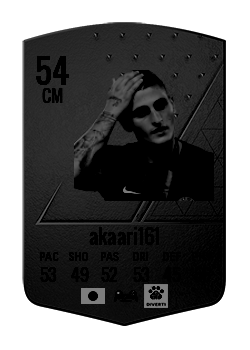 akaari161の選手カード