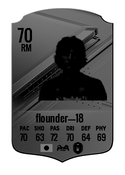 flounder----18の選手カード