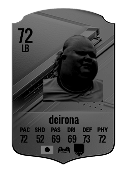 deironaの選手カード