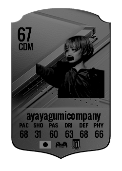 ayayagumicompanyの選手カード