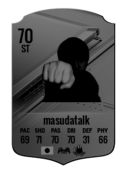 mamamasusususuの選手カード