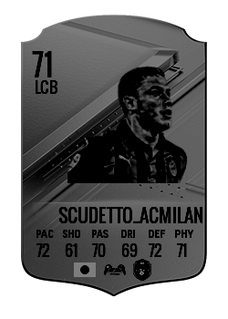 SCUDETTO_ACMILANの選手カード