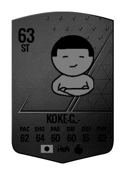 KOKE-C_-の選手カード