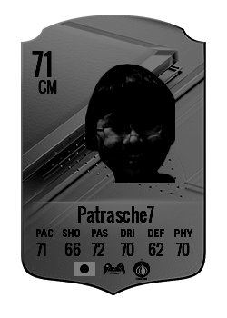 Patrasche7の選手カード