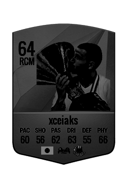 xceiaksの選手カード