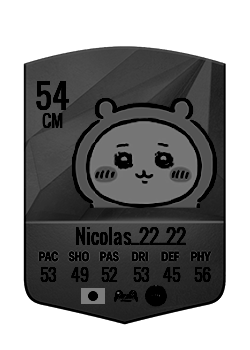 Nicolas_22_22の選手カード