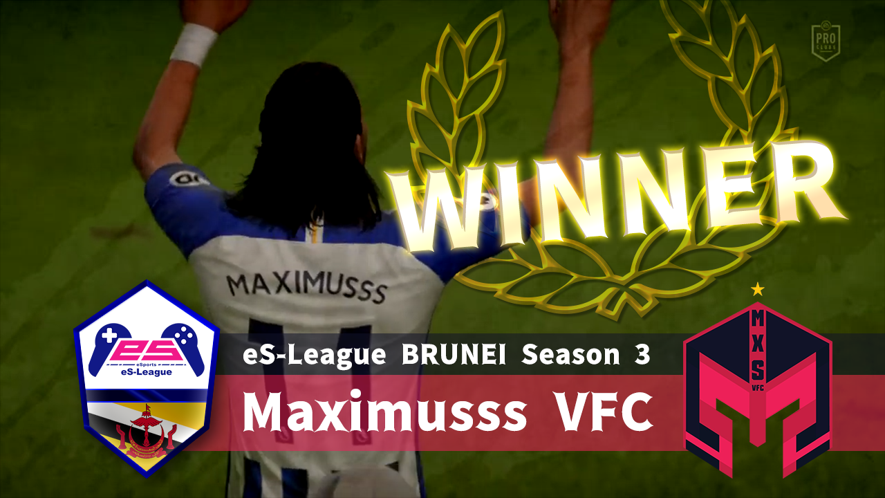 eS-League Brunei  season 3 WINNER !!! <br />
 