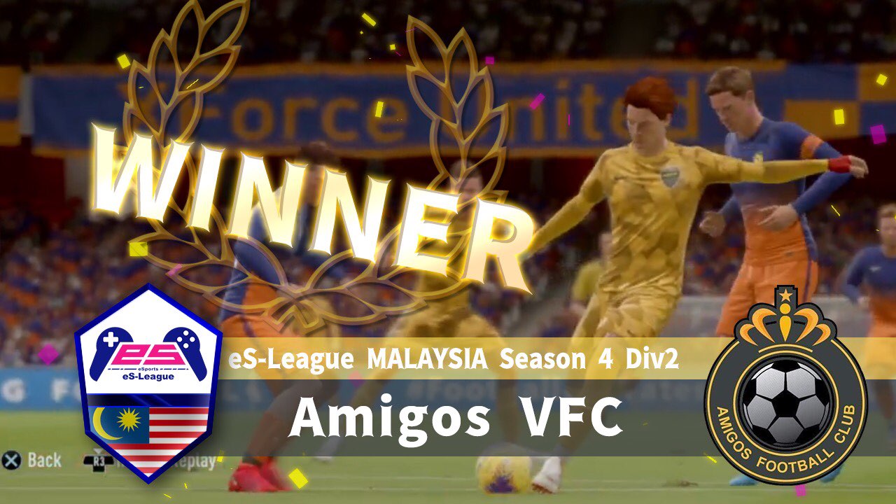 eS-League MALAYSIA season 4 Div.2 WINNER