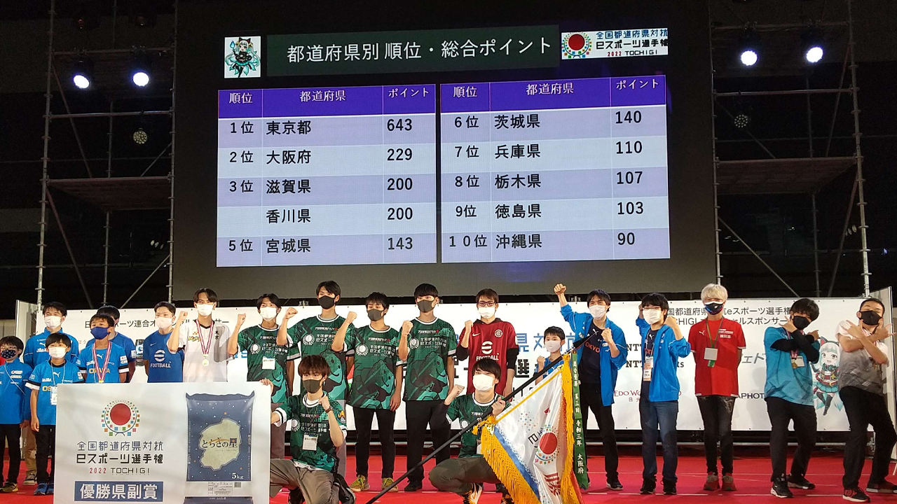 全国都道府県対抗eスポーツ選手権2022 TOCHIGI