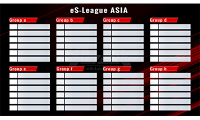 eS League ASIA 3rd draw 【2019.12.29】