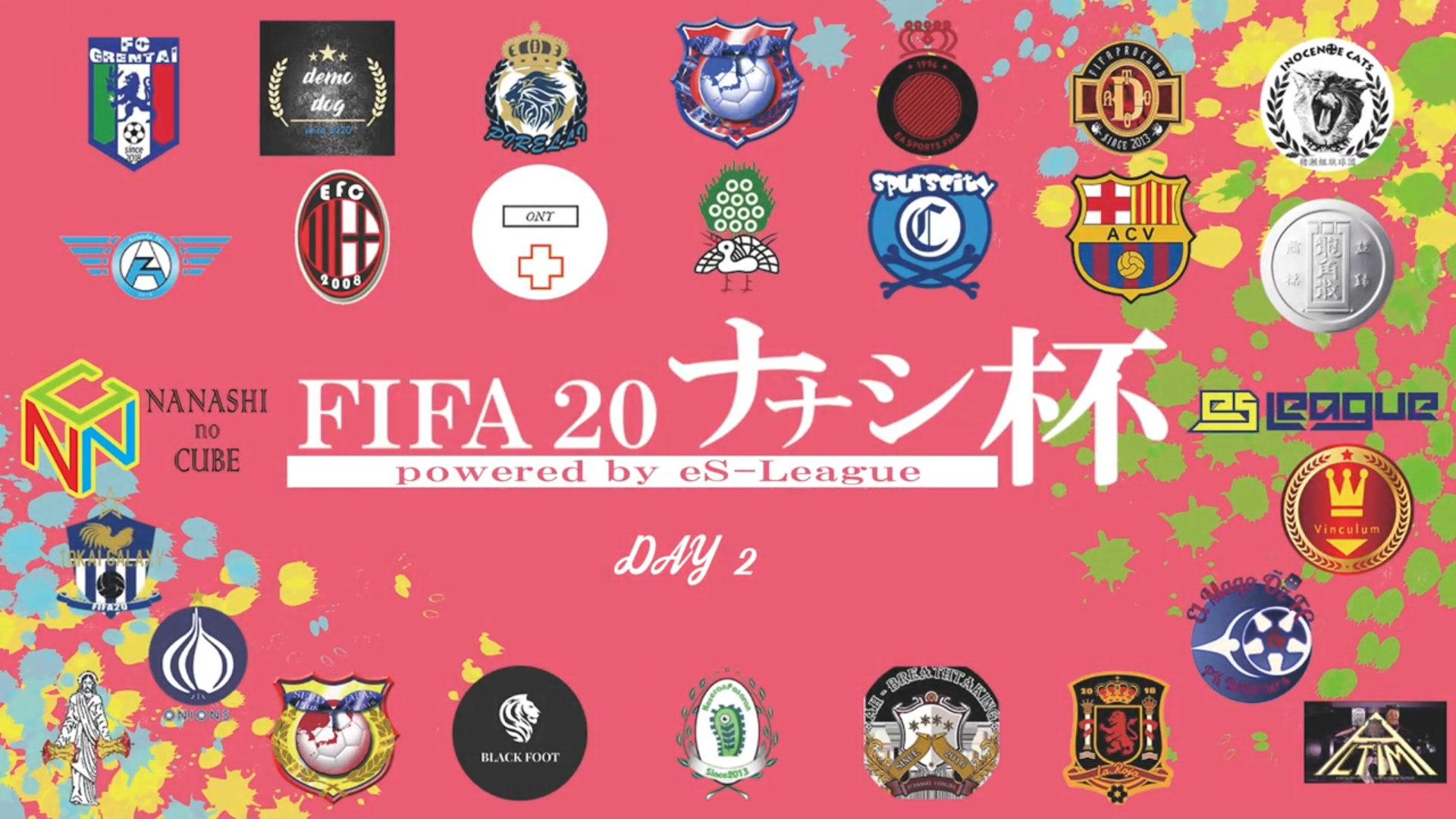 【FIFA 20】ナナシ杯powered by eS-League DAY 2【ナナシのキューブ×eS-League】